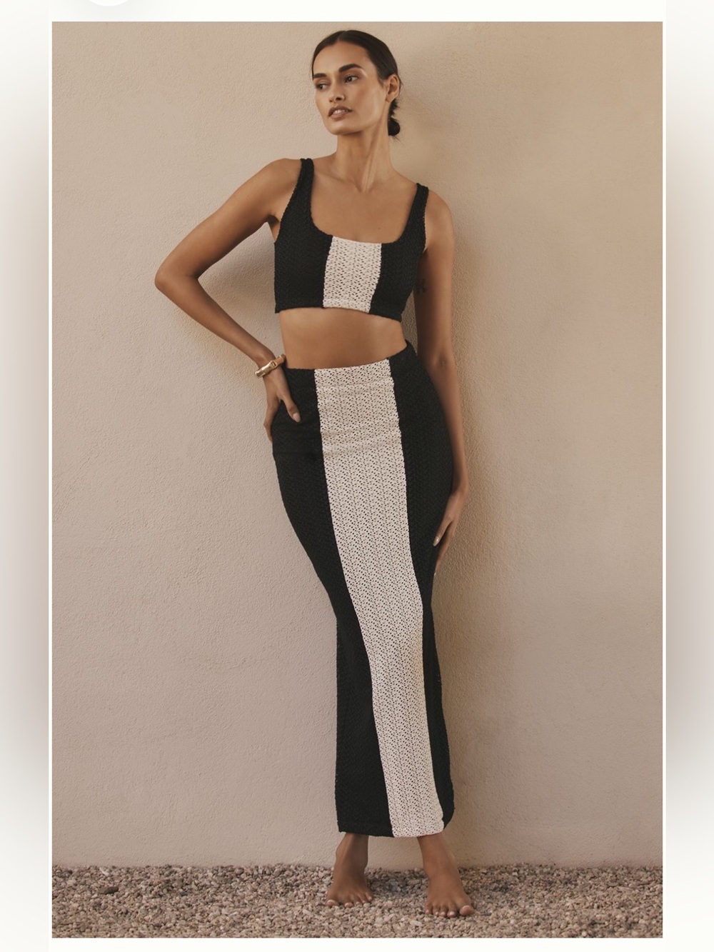 Palmacea Kira Midi Skirt/Cali Tank Top Set